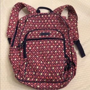 Vera Bradley Grande Backpack Pink Diamond Katalina